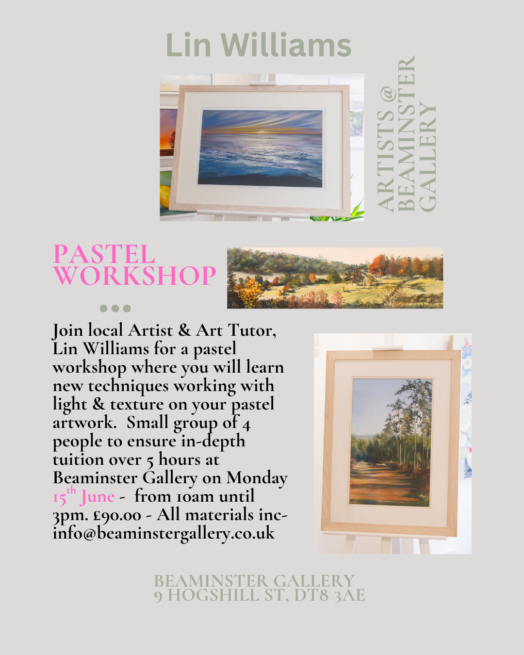Pastel Workshop with Lin Williams