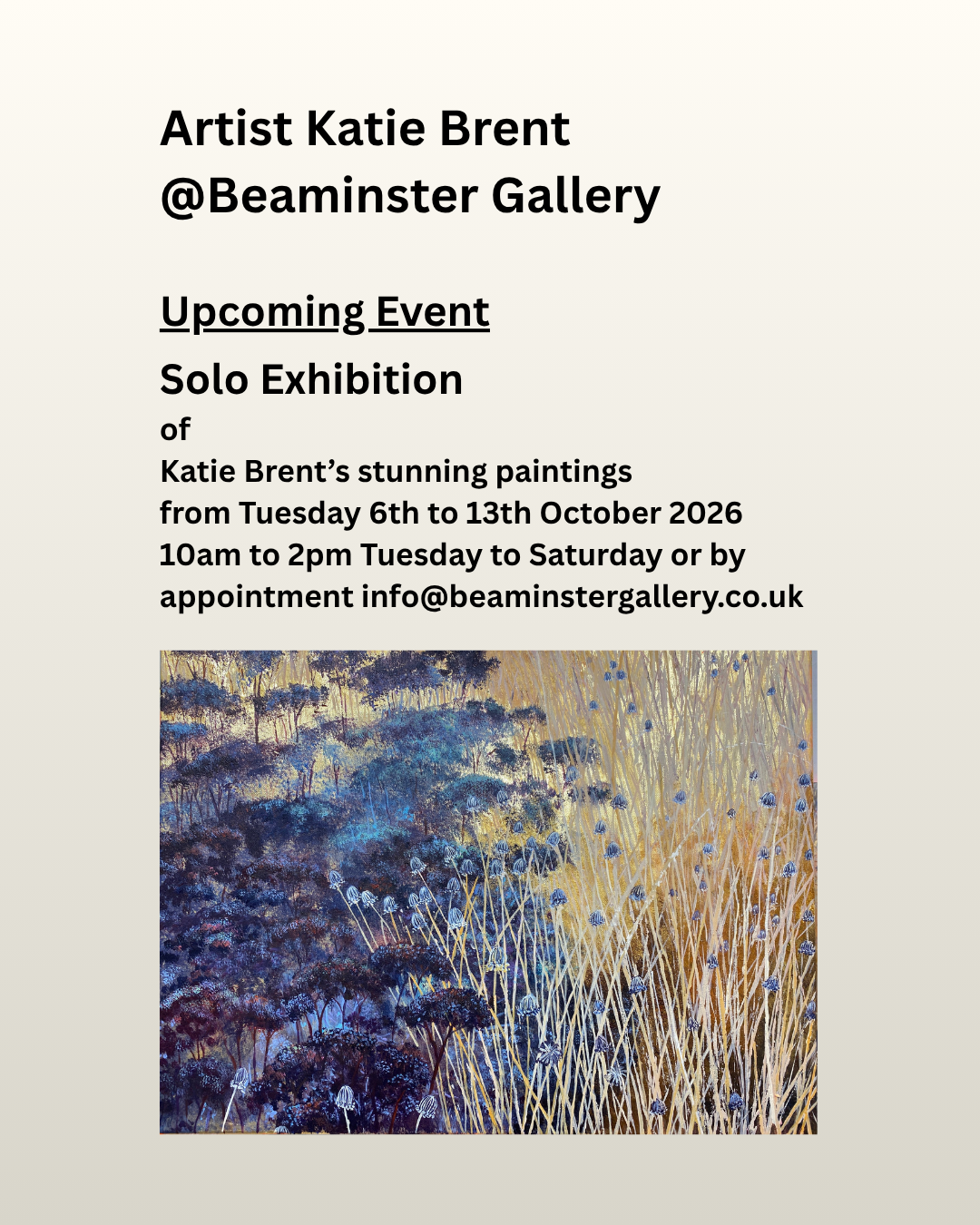 Katie Brent's stunning paintings
